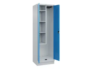 schoonmaakkast,HxBxD 1950x600x500mm,links 4vakken - 2