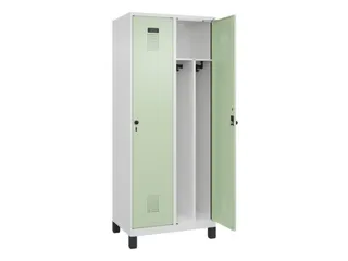 locker voor scheiding van kleding,HxBxD 1950x800x500mm,2vak - 1