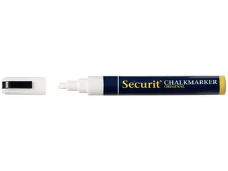 Securit Krijtmarker Medium Wit - 1