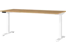 Elektrisch ihv bureau,HxBxD 720-1200x1800x800mm,blad Grandson-eiken