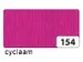 Papier crépon Folia 250x50cm 10 feuilles n° 154 cyclamen