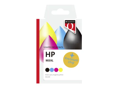 Inktcartridge Quantore alternatief tbv HP 3HZ51AE 903XL zwart+3 kleur