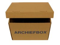 Archiefdoos CleverPack voor ordners 400x320x292mm bruin