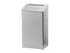 Afvalbak RVS Anti-fingerprint 18 Liter Gesloten
