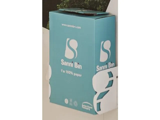 Sanni Bin bracket Metaal Wit voor wandbevestiging