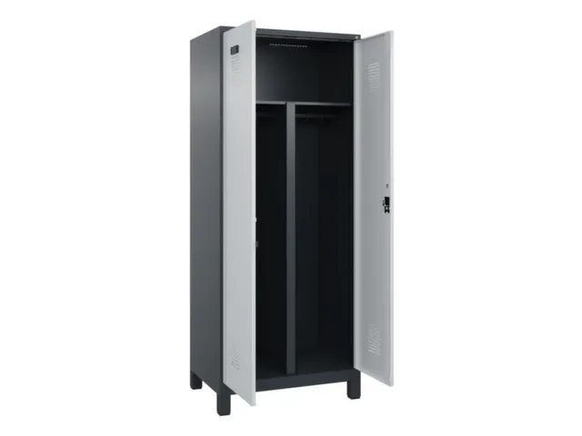 PBM-locker,HxBxD 1950x800x500mm,2vak,vak B 400mm,cil.-slot