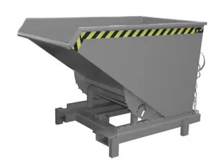 Zwaarlast-kiepbak,HxLxB 1230x1755x1105mm,1,2m³,draagverm. 4000kg - 1