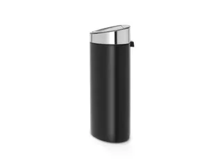 Touch Bin New 40 Liter Mat Zwart Mat Rvs - 2