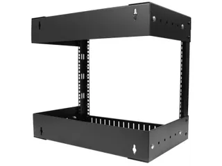 8U Open Frame Rack Wandmontage Verstelbare Diepte - 2