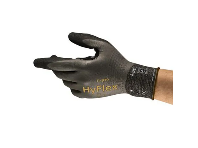 Ansell HyFlex 11-939 snijbestendige handschoenen IS maat 9 12 paar