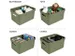 Sigma Home opbergbox 13L donkergroen - 35x24,6x18,3cm