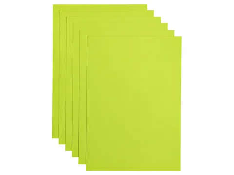Kopieerpapier Papicolor A4 200gr 6 vel appelgroen
