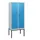 locker,HxBxD 1950x800x500mm,2vak,vak B 400mm,draaigrendel