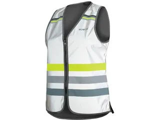 Lucy Jacket Full Reflective Fluohesje Grijs/Geel Maat Small - 1