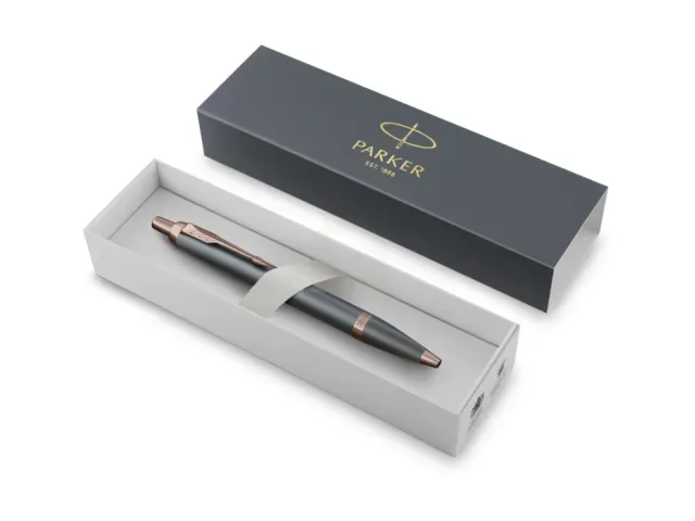 Stylo bille Parker IM Finish Touch Slate Medium