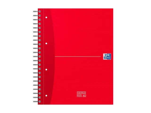Bloc de cours Oxford Essentials A4+ 120fls double spirale assorti