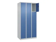 lockerkast,HxBxD 1850x900x500mm,3x4vakken,vak B 300mm,cil.-slot