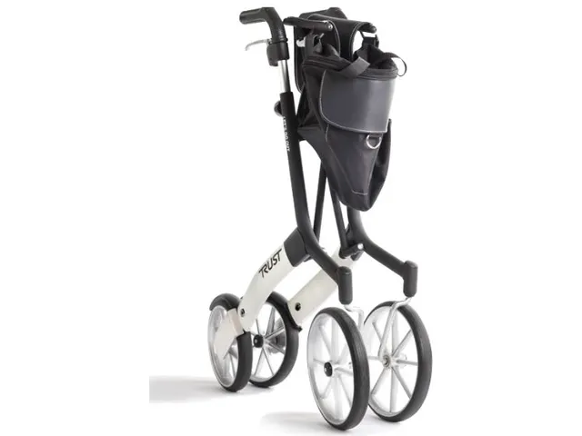 TrustCare Lichtgewicht rollator Let's Go Out mat Zwart/Zilver