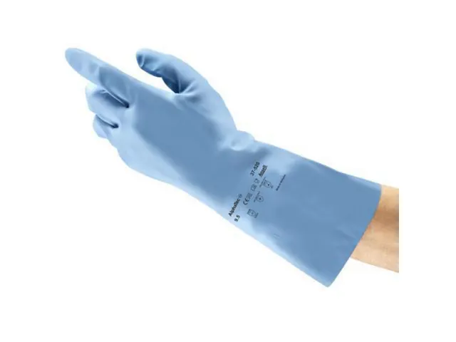 Ansell AlphaTec 37-520 nitril handschoenen, blauw, maat 8,5, 144 paar