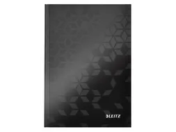 Notitieboek Leitz WOW A5 lijn zwart
