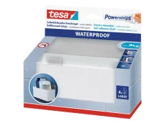 Tesa Powerstrips waterproof douchebakje kunststof & rvs