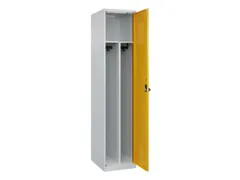 locker voor scheiding van kleding,HxBxD 1850x400x500mm,1vak