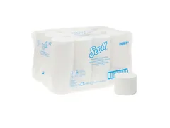 SCOTT 4007 Toilettissue Rollen 2-laags Kokerloos Wit 36 rollen