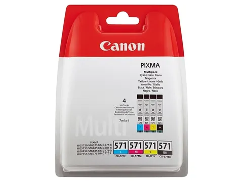 0386C009 Canon CLI-571 multipack BK/C/M/Y