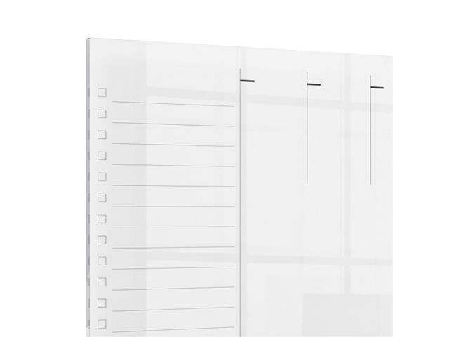 Mini Tableau Magnétique Format A4 Blanc Effaçable À Sec