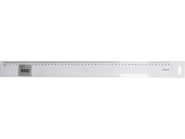 Règle Westcott en plastique 50cm Polybag