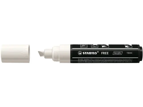 Acrylmarker STABILO Free Acrylic T800C wit 2-10mm