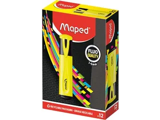 markeerstift Fluo'Peps Classic geel - 1