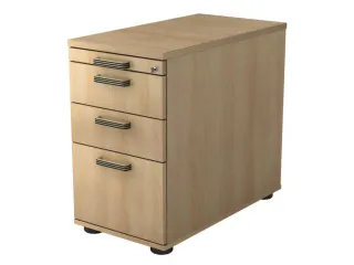 stationaire ladeblokken,HxBxD 720-760x428x800mm,1 ML,2lade(n) - 1