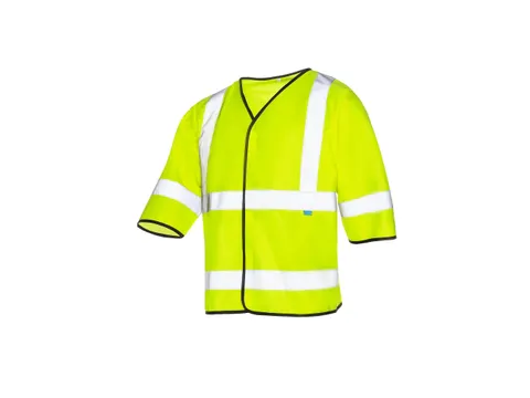 Sioen Ronet 739A fluohesje, fluo geel, maat L, per stuk