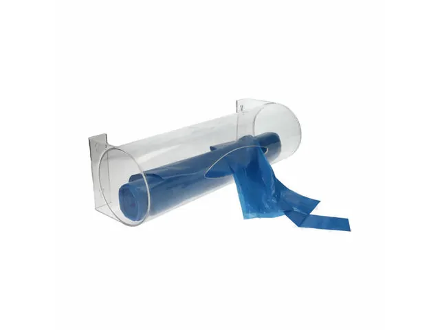 Wandhouder CMT tbv schort op rol 515x150mm transparant