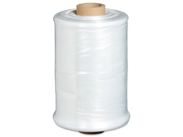 Voorgerekte machine stretchfilm 8 µm 30% rek transparant 430mmx3000m