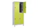 dubbeldekse locker,HxBxD 1950x800x500mm,2x2vak.,vak B 400mm