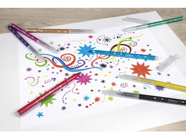 Viltstiften Eberhard Faber Glitter