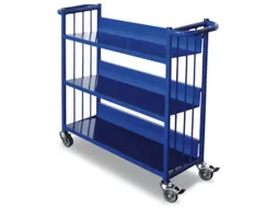 Boeken- En Dossierwagen Draagvermogen 150kg 3 Etages
