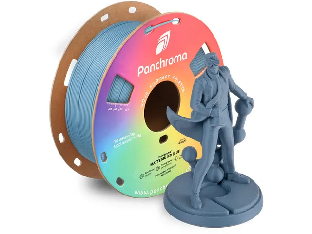 PLA Matte 1,75mm Muted blauw 1kg Panchroma 3D Filament