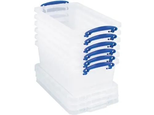 Opbergdoos 5.5 Liter Transparant Stapelbaar