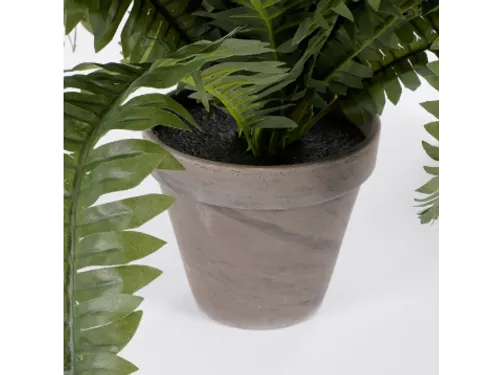 Kunstplant Mica Boston varen groen in pot 42x50cm
