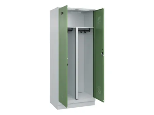 PBM-locker,HxBxD 1950x800x500mm,2vak,vak B 400mm,cil.-slot