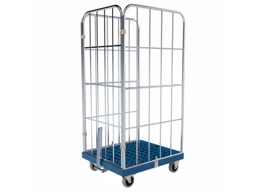 dissel en koppeling,v. rolcontainer,L 550mm,ringdiameter 140mm