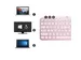 Logitech MX Keys Mini Minimalist Toetsenbord Roze Qwerty US