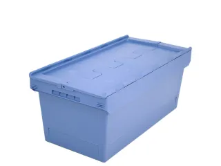 Herbruikbare Stapelbak Pp 340x800x400mm 76l Stapel-/Nest-/Verzegelbaar - 1
