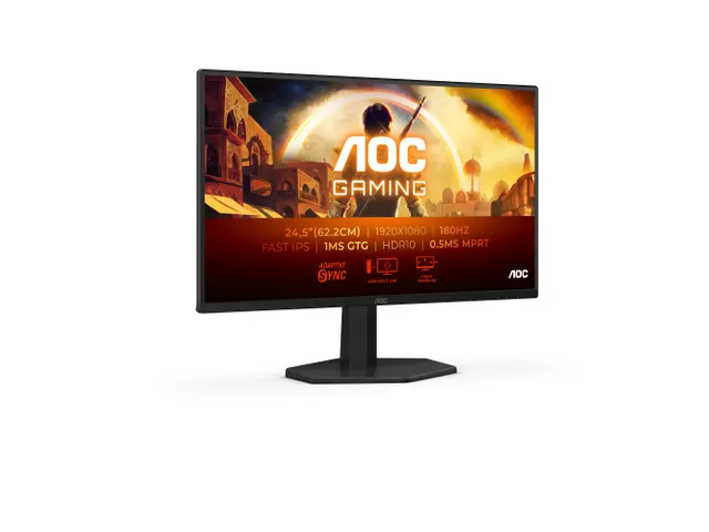 AOC G4 25G42E Monitor 24.5 Inch Full HD LED Zwart, Rood