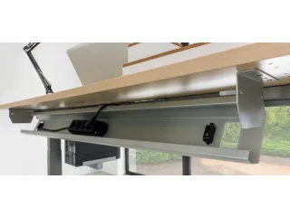 kabelbak,v. Zit-sta-bureau B 1200mm,HxB 93x862mm,v. tafel B 1200mm, - 4