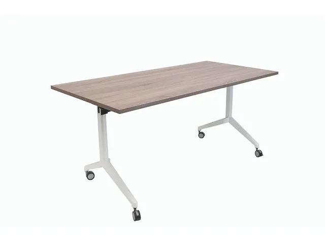 Schaffenburg Klaptafel 120x80cm Blad Robson Eik 25mm Frame Alu