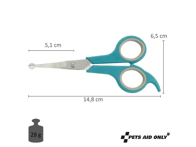 Vachtschaar Pets Aid Only ronde punt, 15cm